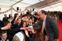 Alumnos en el Pleno infantil de 2006