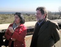 Inés Sabanés y Luis Miguel Urban