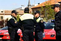 Miembros de la Policía Local de Las Rozas