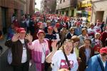 Los más de 600 mayores participantes se lo tomaron como una jornada festiva.